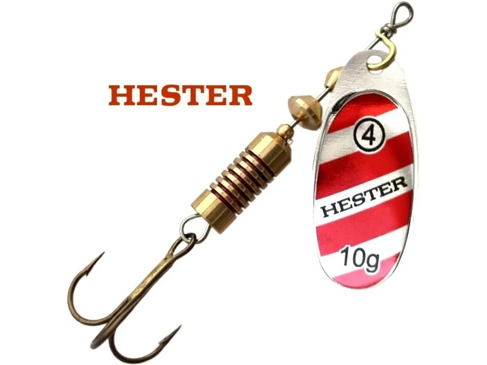 Hester Fishing rotační třpytka Ospray Red Stripe Super Cena