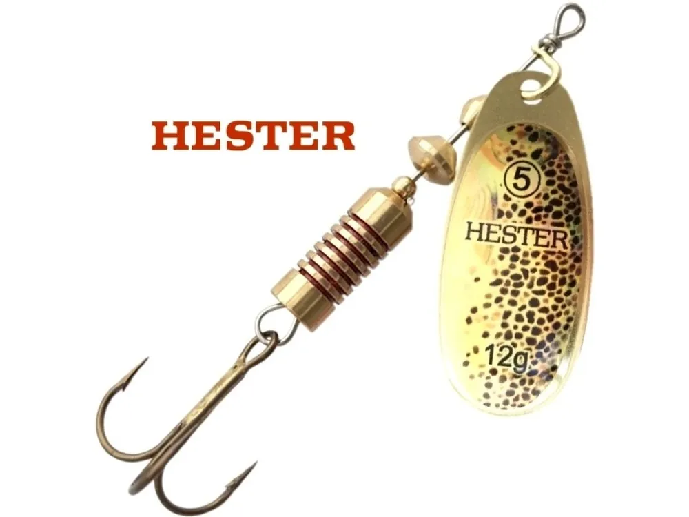 Hester Fishing rotační třpytka Ospray Brown Trout Nejlepší Volba