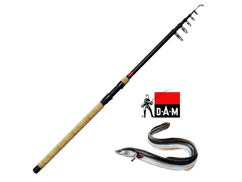 Prut DAM Spezi Stick II Tele Eel 2,7 m/25-75 g Značkový