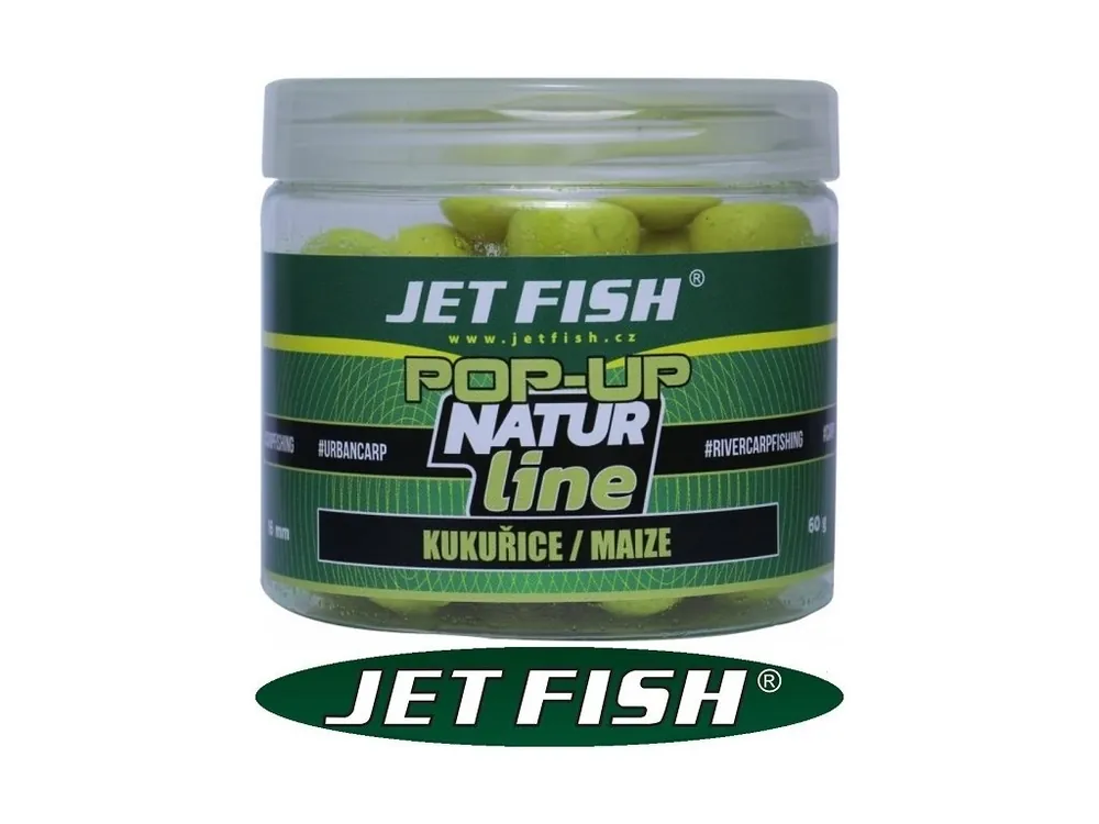 Ihned K Objednání Jet Fish Natur Line Pop-Up plovoucí boilies 16 mm/60 g