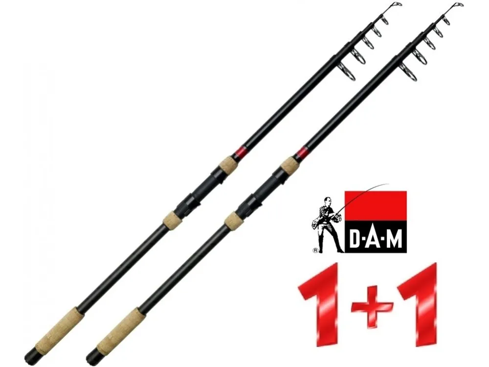 Rychlé Dodání Prut DAM Spezi Stick II Tele Carp 3,60 m/2,75 lbs - AKCE 1+1