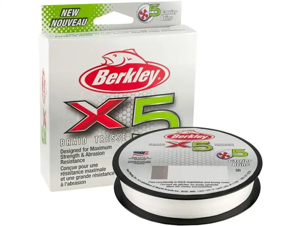 Berkley X5 Crystal pletená šňůra 150 m Finální Výprodej