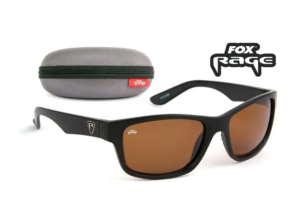 FOX Rage polarizační brýle Sunglasses Matt Black Frame/Brown Lense Poslední Šance