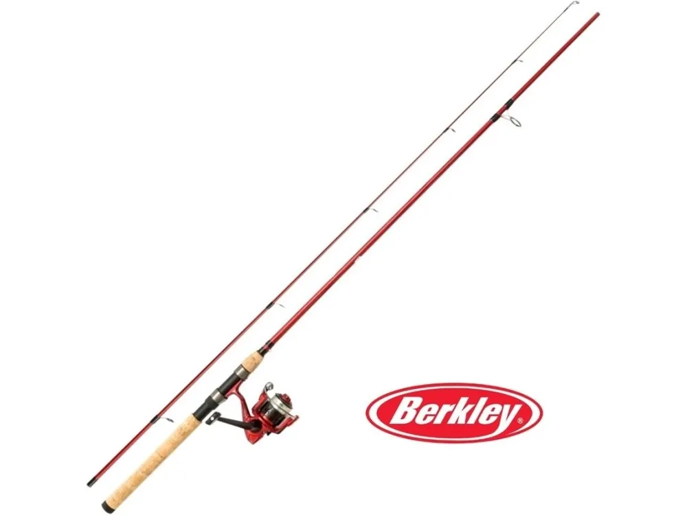 Přívlačový prut s navijákem Berkley Cherrywood Spin 2,70 m/15-40 g Set 3000 Akční Cena