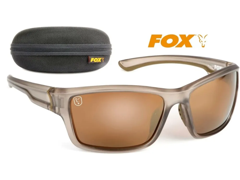 Polarizační brýle FOX Avius Wraps Trans Khaki Frame/Brown Mirror Lens Odeslání Ihned
