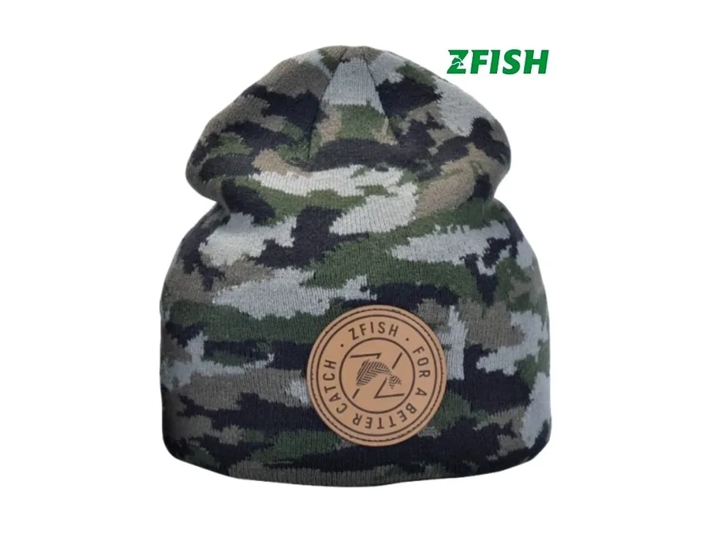 Zfish zimní čepice Camou Beanie Nízká Cena
