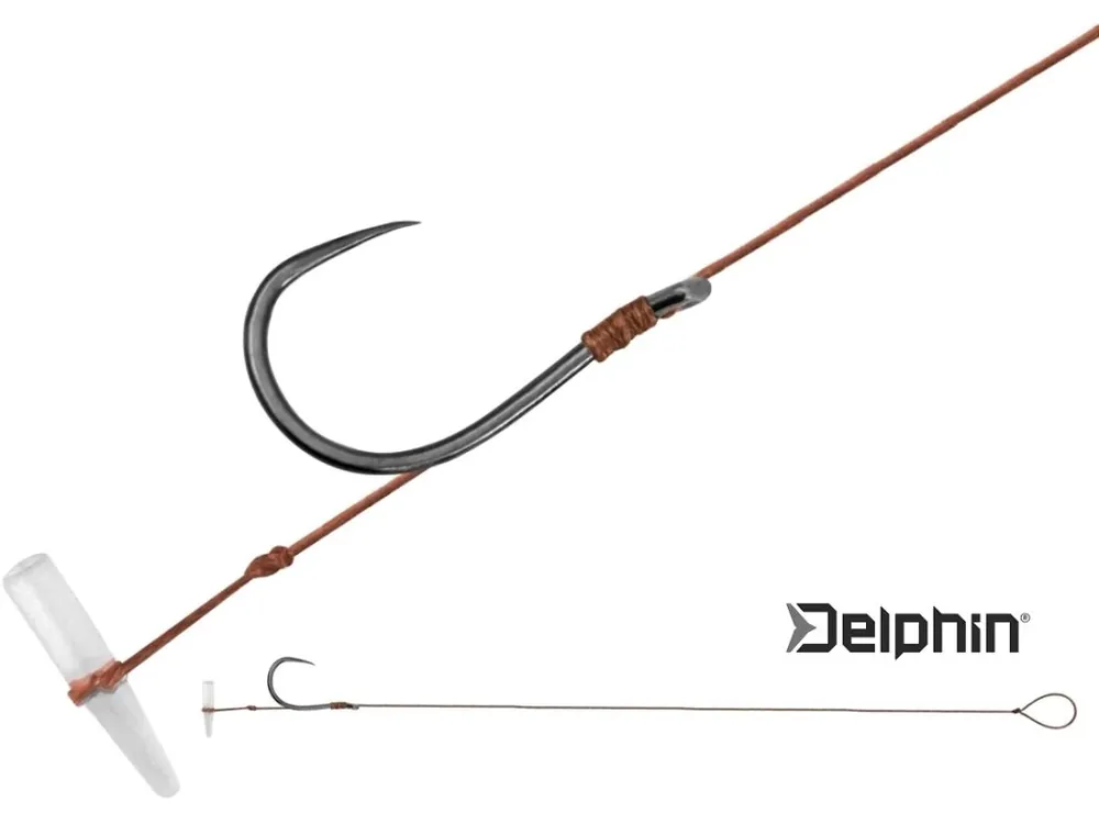 Feederový návazec Delphin Proxi 8 Quickstop SMUTER / 6 ks Nízká Cena