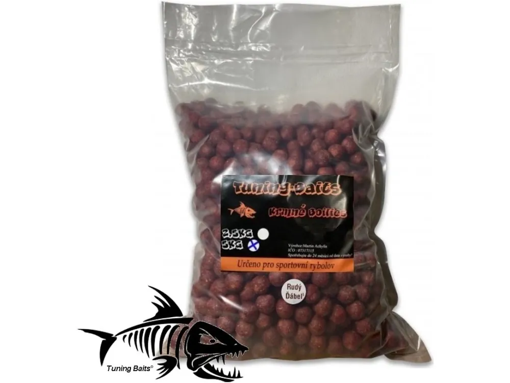 Koupit Online Tuning Baits krmné boilies Rudý Ďábel 20 mm