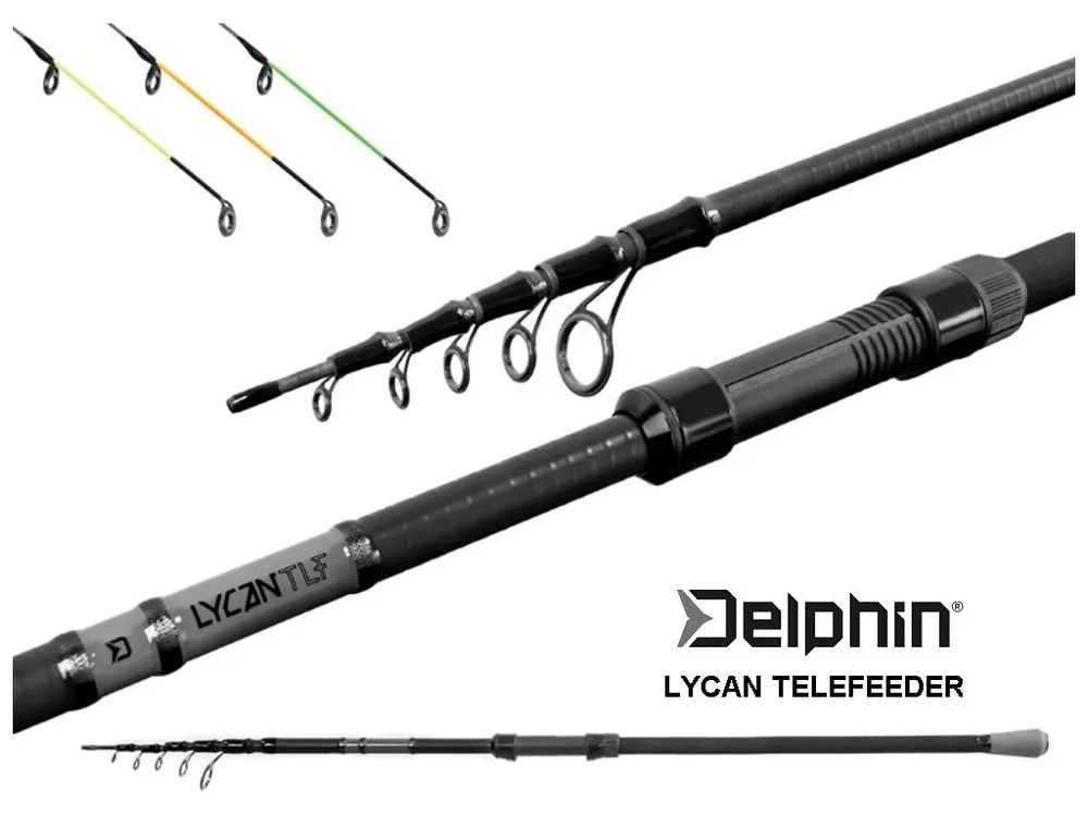 Prut Delphin LYCAN TeleFEEDER + 3 špičky Akční Cena