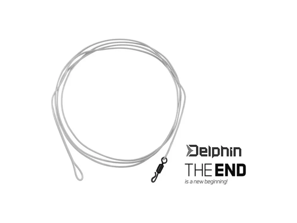 Značkový Návazec Delphin THE END FLRcarbon Leader