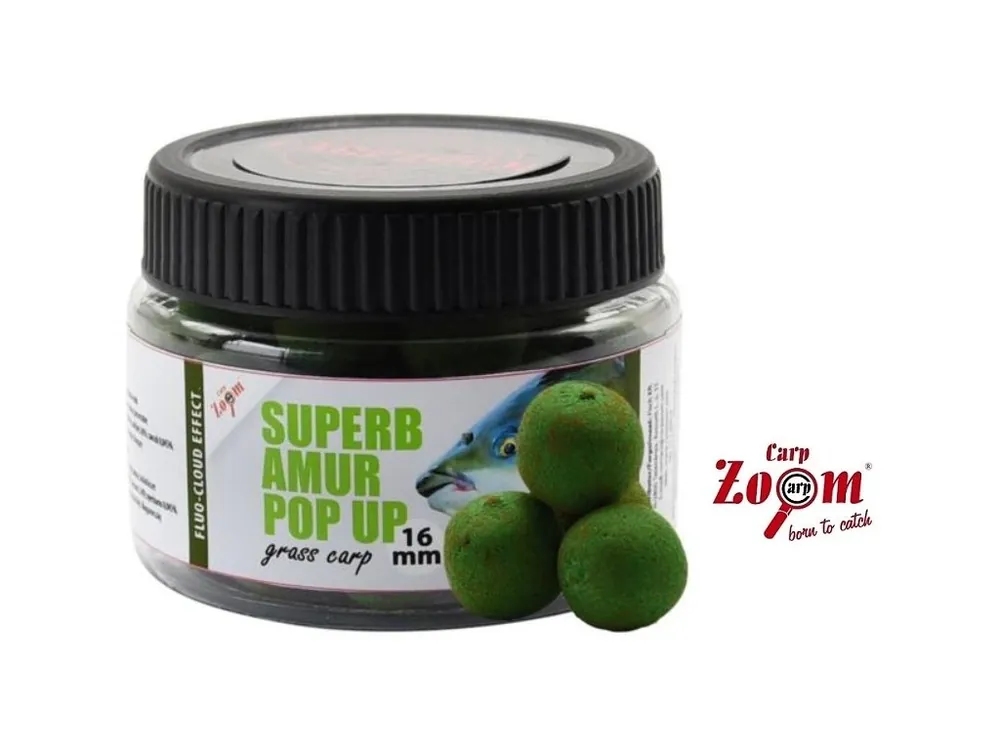 Carp Zoom Amur Superb Pop Up plovoucí boilies 40 g/16 mm Bezpečná Platba