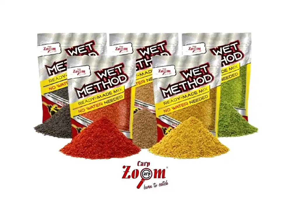 Vlhčená krmítková směs Carp Zoom Wet Method Groundbait 850 g Víkendová Akce