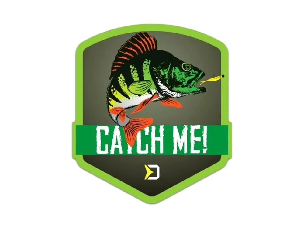 Vysoce Kvalitní Delphin samolepka CatchME! Okoun