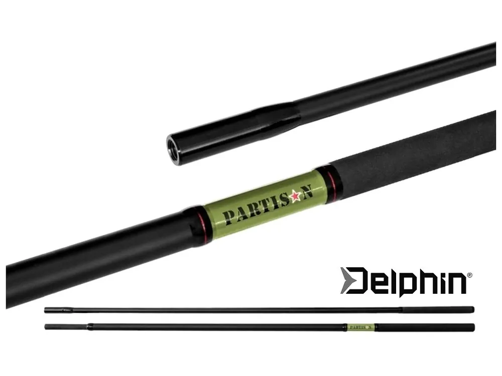 Podběráková rukojeť Delphin PARTISAN 180 cm/2 díl Originální