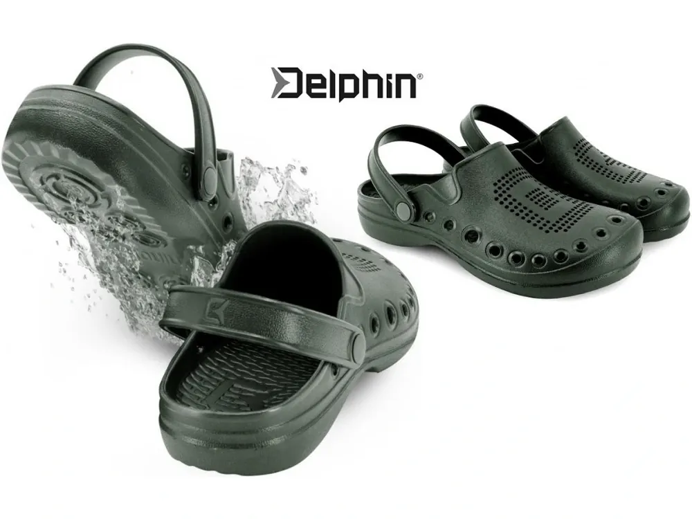 Levný Pantofle Delphin OCTO zelené