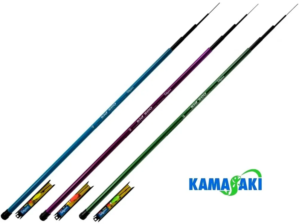 Expresní Doručení Kamasaki rybářský bič Kid Pole Rod 3 m/5-20 g + žebříkový návazec