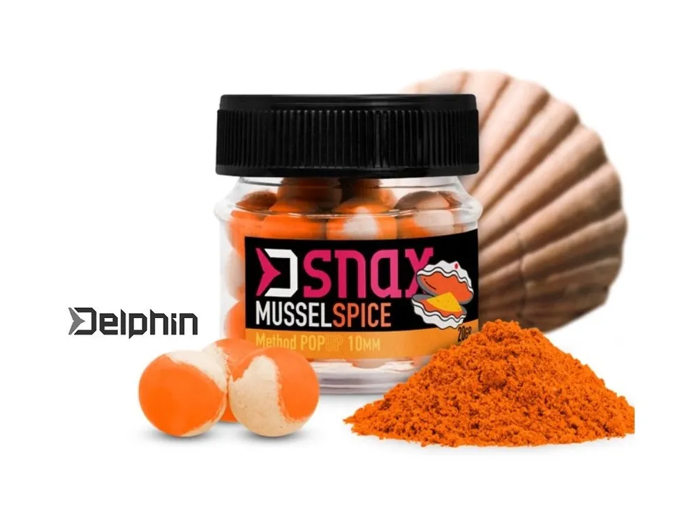 Pouze Dnes Delphin nástraha D SNAX POP UP Mušle-Koření 20 g