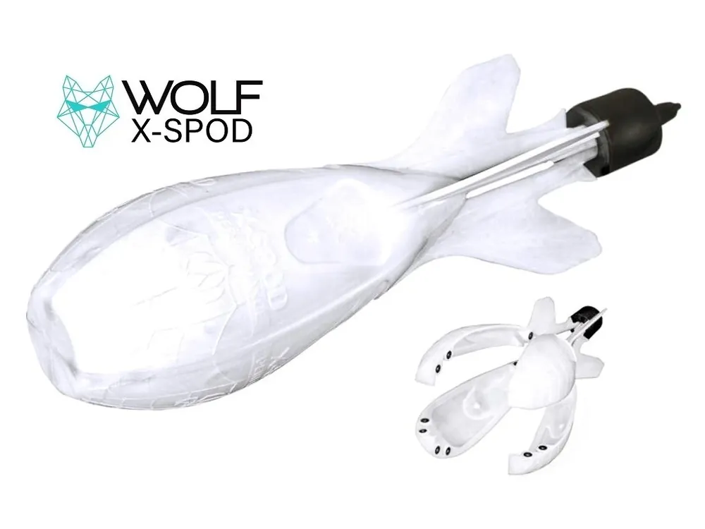 Zakrmovací raketa Wolf X-Spod Performance White Ihned K Objednání