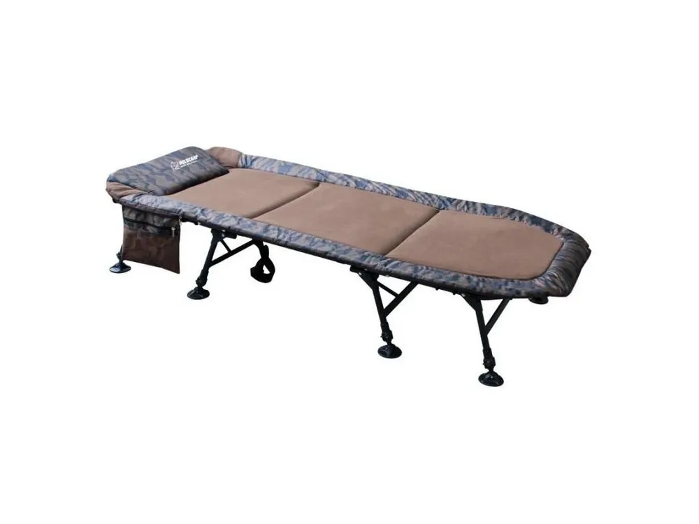 Holdcarp rybářské lehátko Canvas Fleece Bedchair 8Legs Speciální Cena