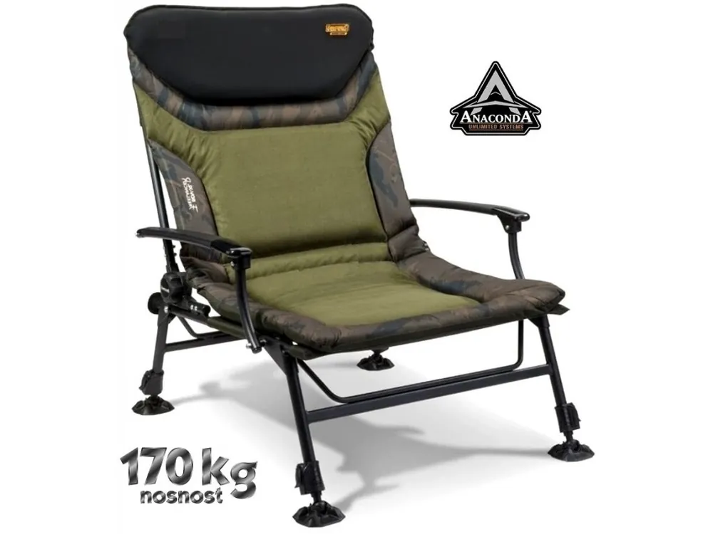 Rybářské křeslo Anaconda Freelancer BDM-XL Chair Jen Po Omezenou Doba