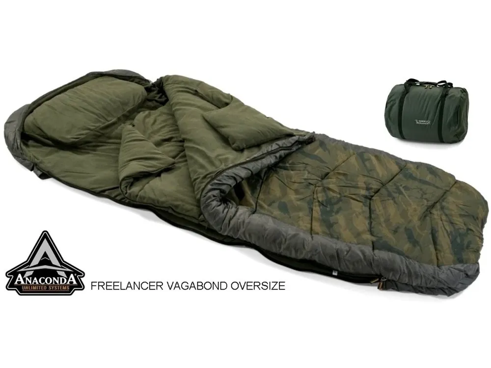 Spacák Anaconda Freelancer Vagabond Oversize Sleeping Bag Značkový