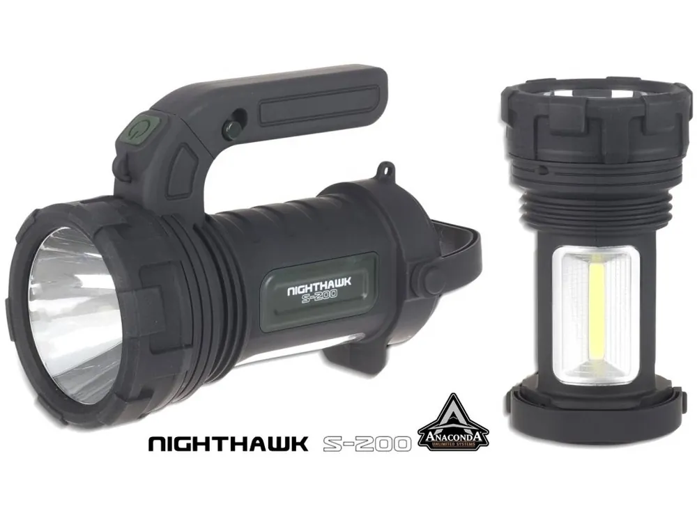 Vysoce Kvalitní Anaconda Nighthawk S-200 multifunkční svítilna