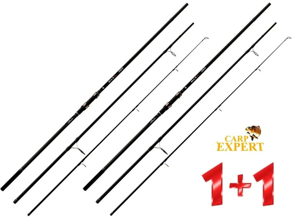 Carp Expert kaprové pruty MAX2 3Sec Carp Rod 3,60 m/3,5 lbs - AKCE 1+1 Časově Omezené