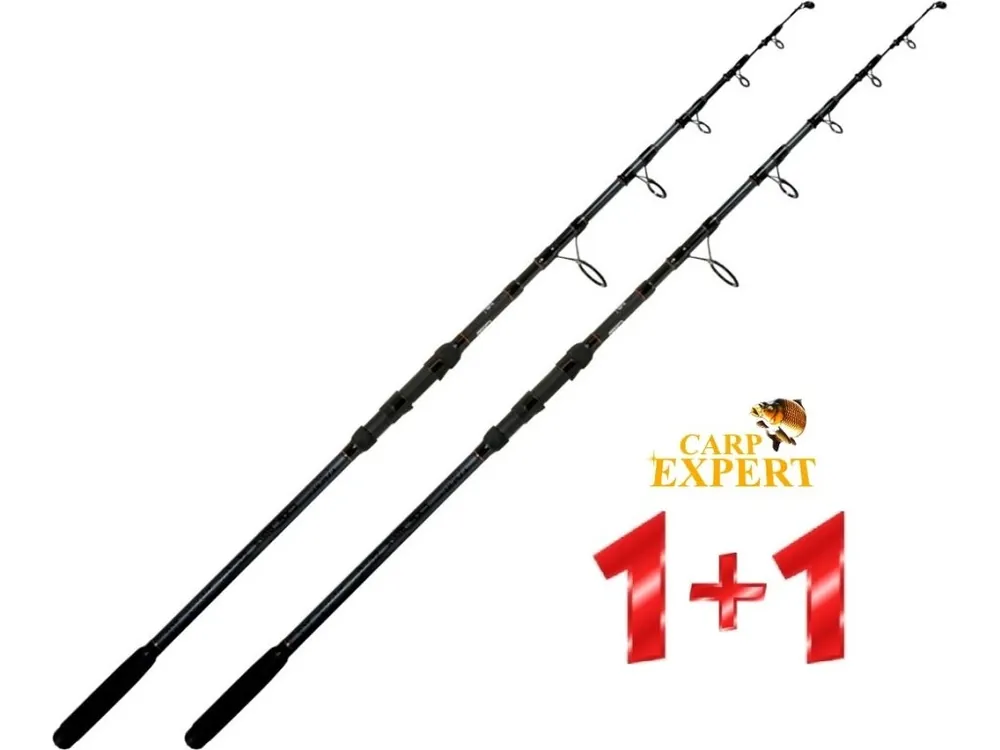 Akce Carp Expert kaprové pruty CXP Black Shadow Telecarp 3,60 m/3,5 lbs - AKCE 1+1