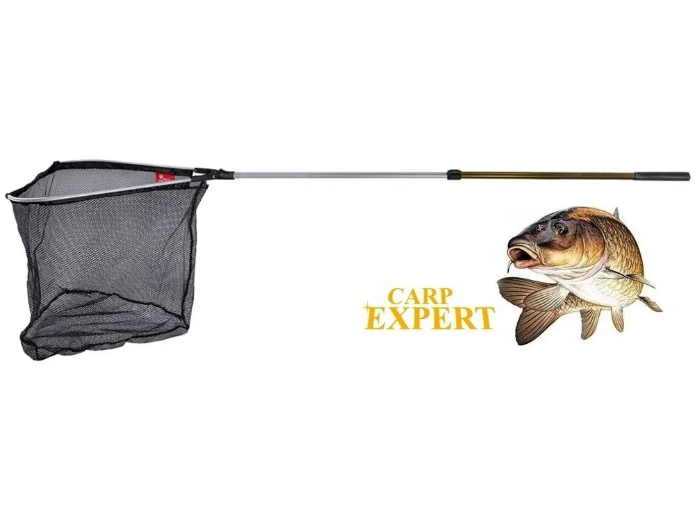 Expresní Doručení Carp Expert rybářský podběrák Rubber Landing Net ET 200 cm