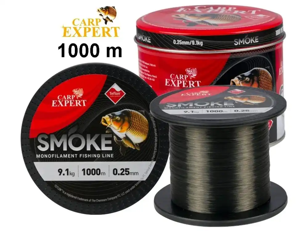 Nízká Cena Rybářský vlasec Carp Expert Smoke Fishing Line 1000 m