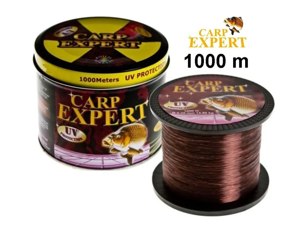 Omezená Nabídka Rybářský vlasec Carp Expert UV Carmine Red Fishing Line 1000 m