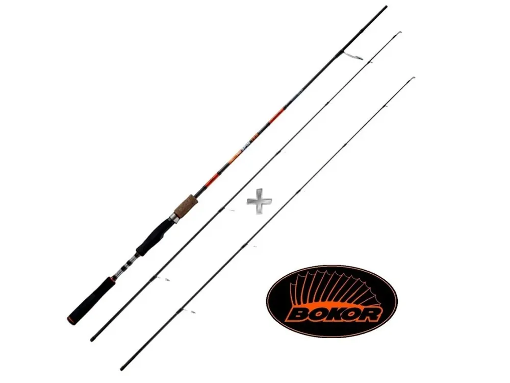 Vrácení Zdarma Prut na přívlač Bokor PRO Spin 240 cm/10-30 g + 15-40 g