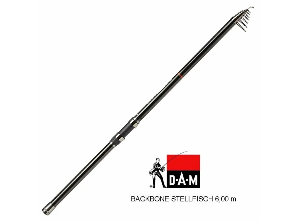 Sezónní Sleva Prut DAM Backbone II Stellfisch 8,00 m/50-100 g