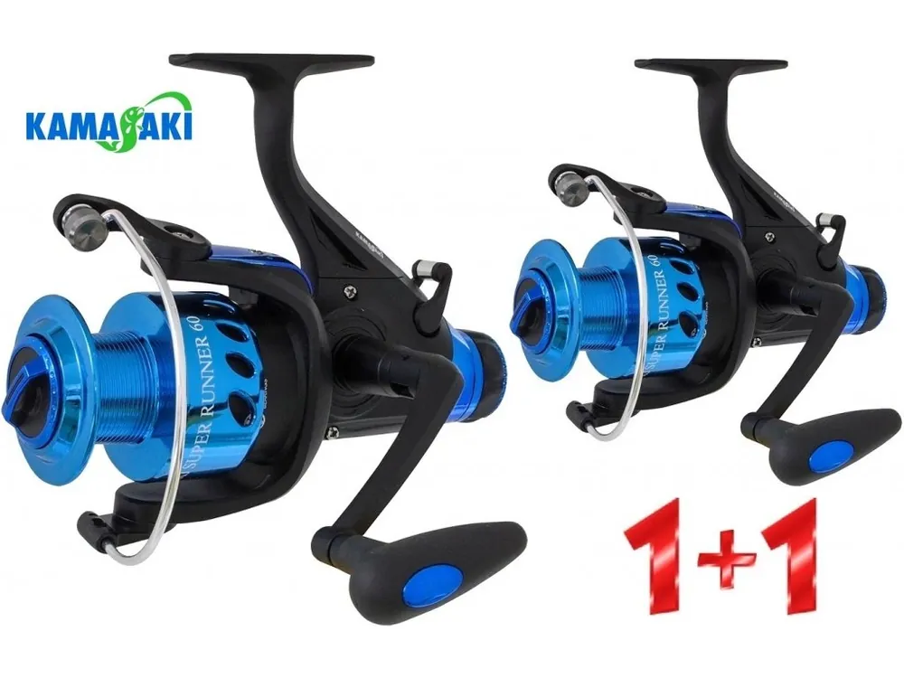 Rybářské navijáky Kamasaki Super Runner 60 - AKCE 1+1 Odeslání Ihned