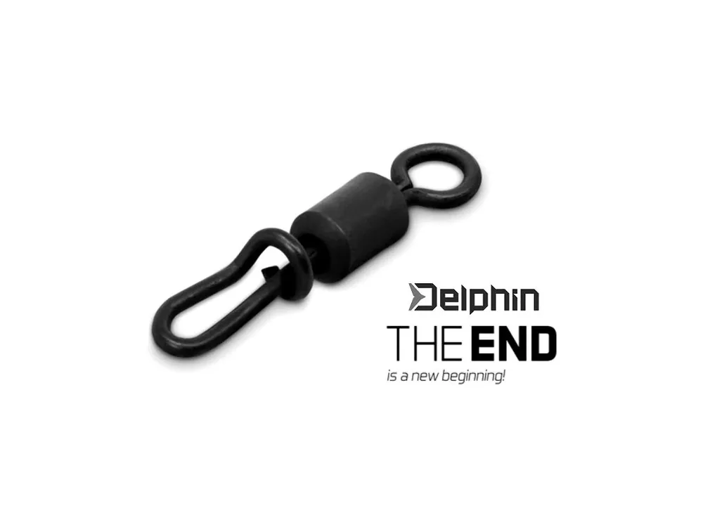 Výprodej Delphin rychloupínací obratlíky THE END T-Lock 10 ks