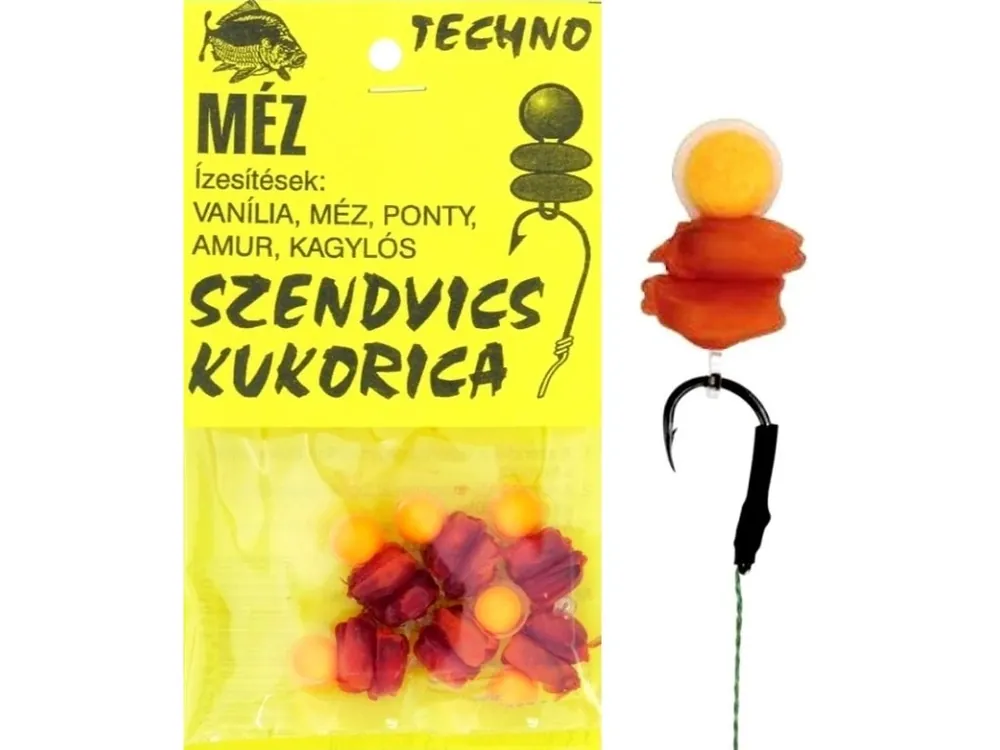 Energofish kukuřice Techno Sandvich Corn Honey Novinka