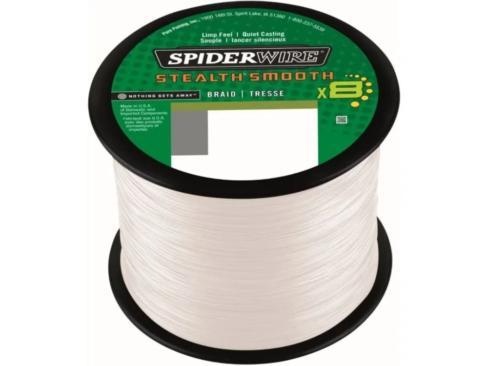 Spiderwire Stealth Smooth 8 Braid Clear pletená šňůra 1 m Finální Výprodej
