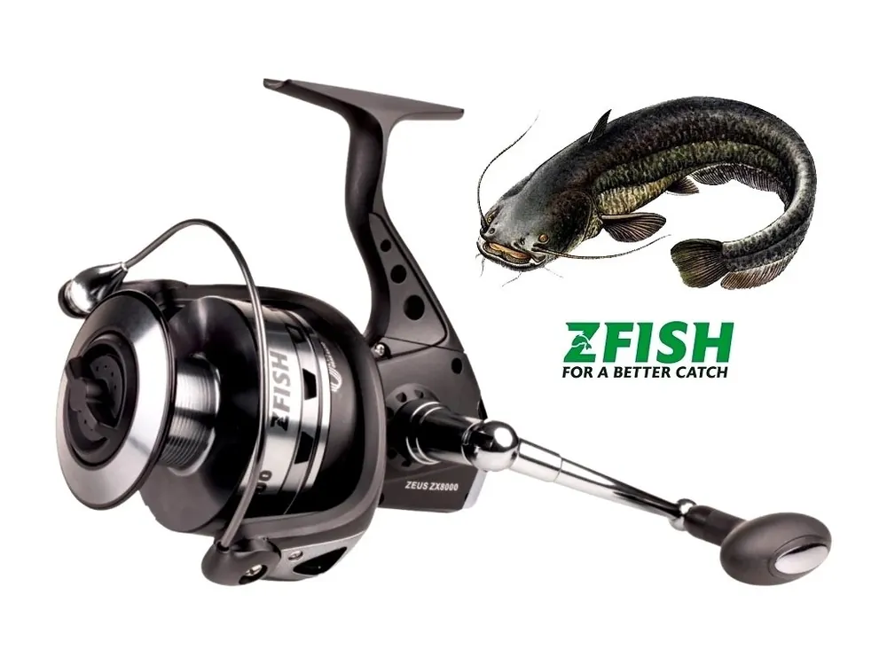 Cenová Bomba Zfish sumcový naviják Zeus ZX 8000