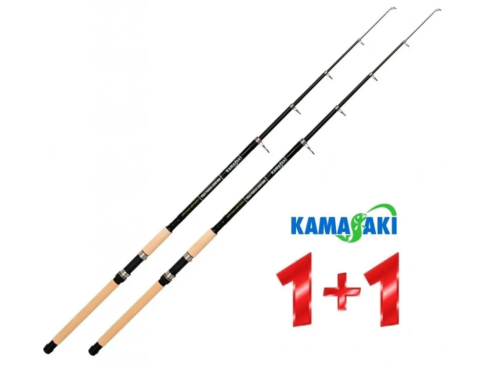 Kamasaki rybářské pruty Tele Power 3,00 m/40-80 g - AKCE 1+1 Akční Nabídka