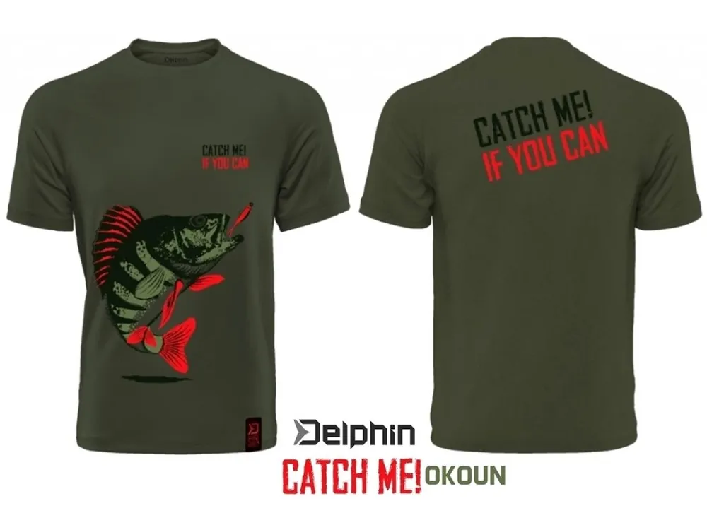 Finální Výprodej Tričko Delphin Catch me! OKOUN