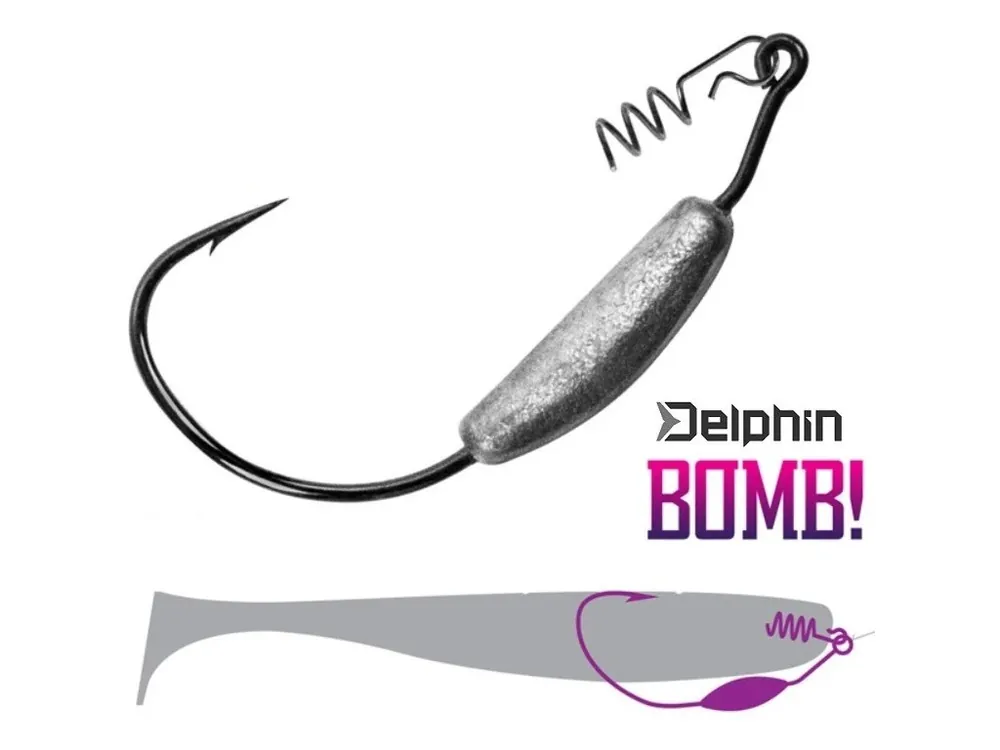 Časově Omezené Háčky Delphin BOMB! HeavyShank / 5 ks