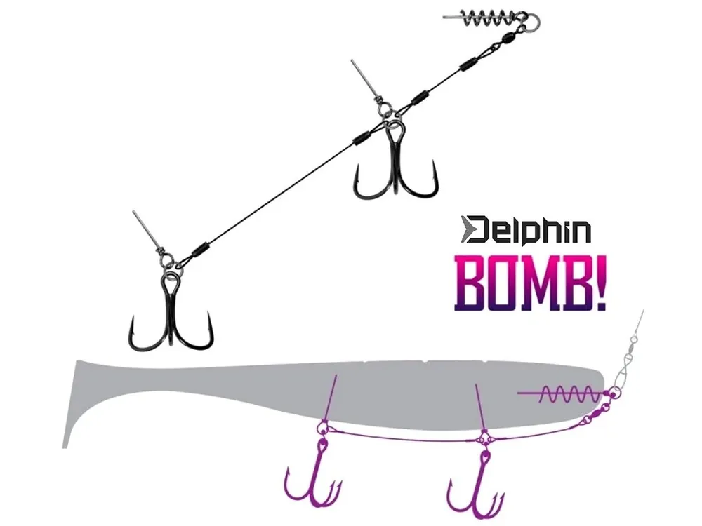Delphin BOMB! Twisto MultiTRAP přívlačový systém Finální Výprodej