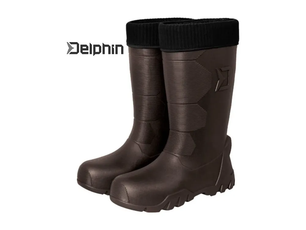 Holínky Delphin BRONTO hnědé Koupit Online