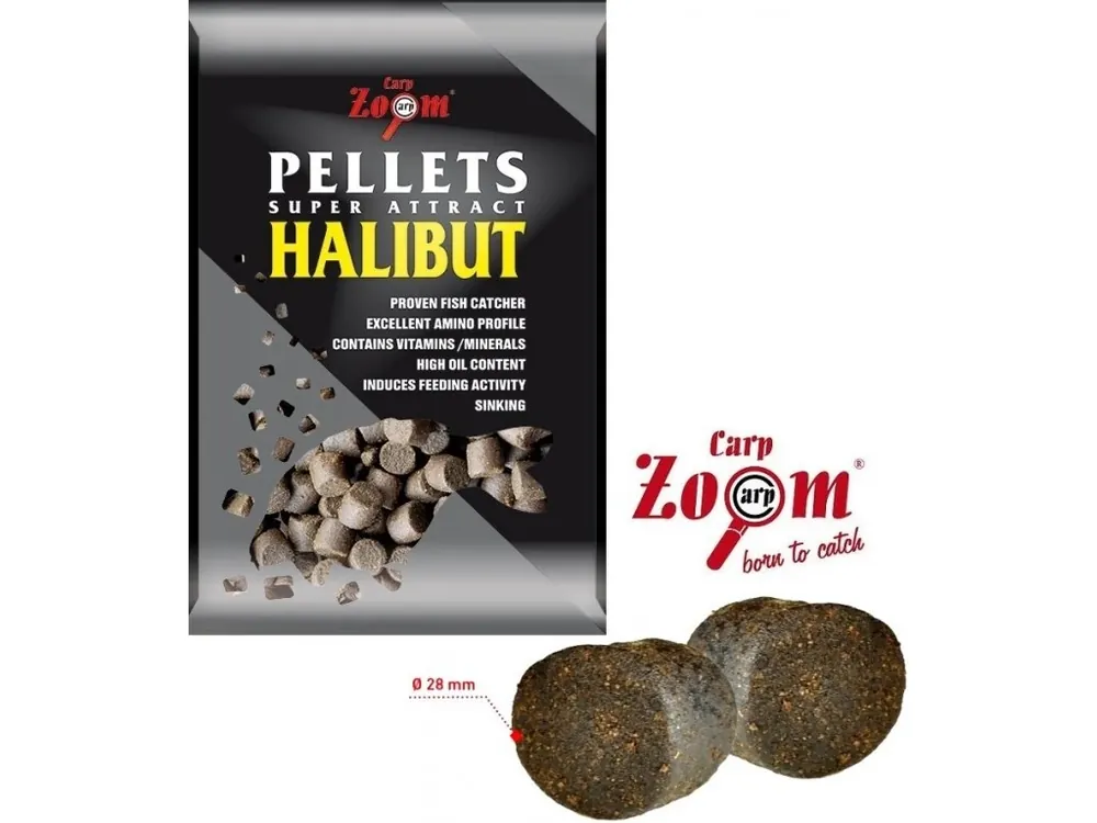 Jen Po Omezenou Doba Pelety Carp Zoom Big Carp Catfish Mega Halibut Pellet 28 mm/5 kg