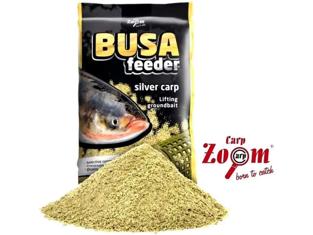 Krmítková směs Carp Zoom Busa Feeder Silver Carp Groungbait 1 kg Nejlepší Volba