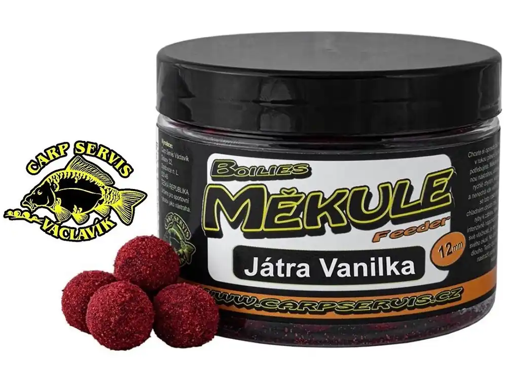 Ověřený Carp Servis Václavík boilies Měkule Feeder 12 mm/100 g