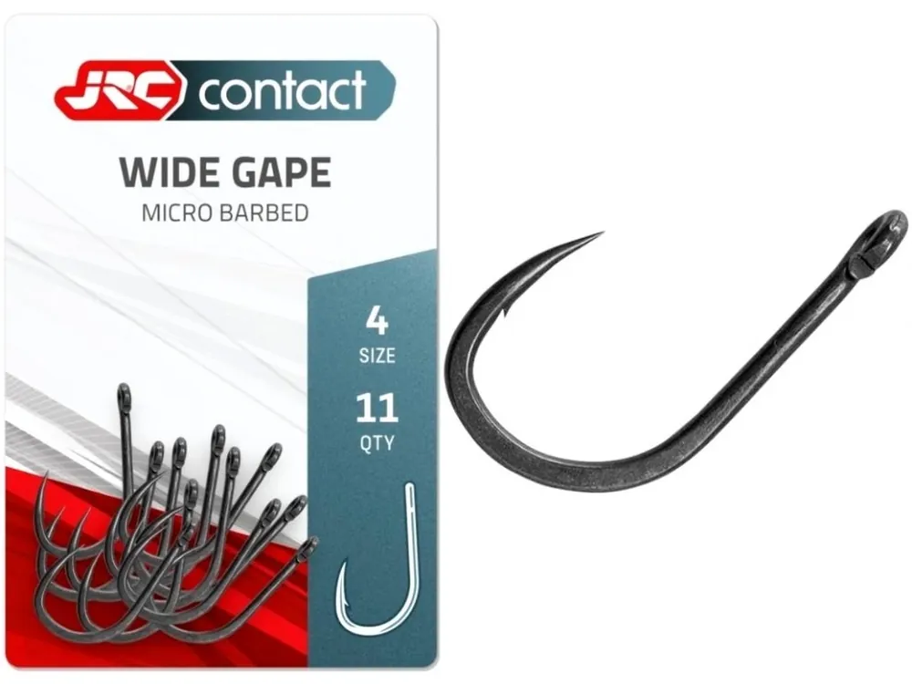 Nejlepší Volba Kaprové háčky JRC Contact Wide Gape Carp Hooks 11 ks