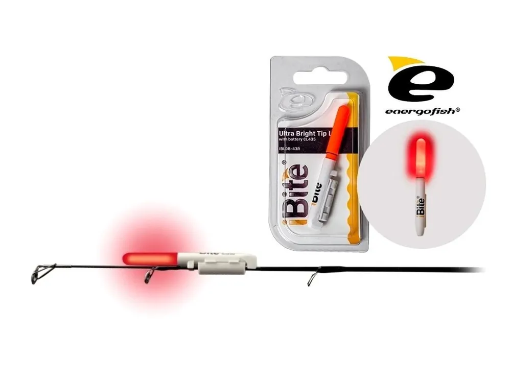 Energofish světlo na feeder špičku Ibite LED Ultra Bright Tip Light Red Dokud Zásoby Vydrží