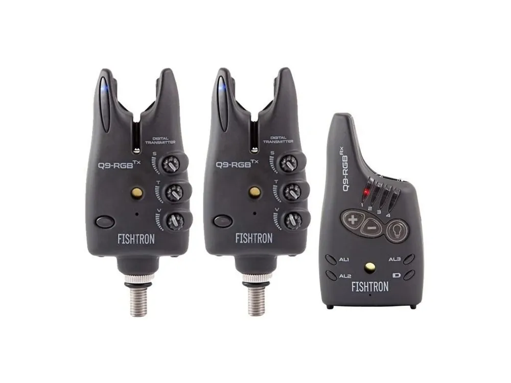 Flajzar Sada Signalizátorů Fishtron Q9 RGB TX 2+1 Akční Nabídka