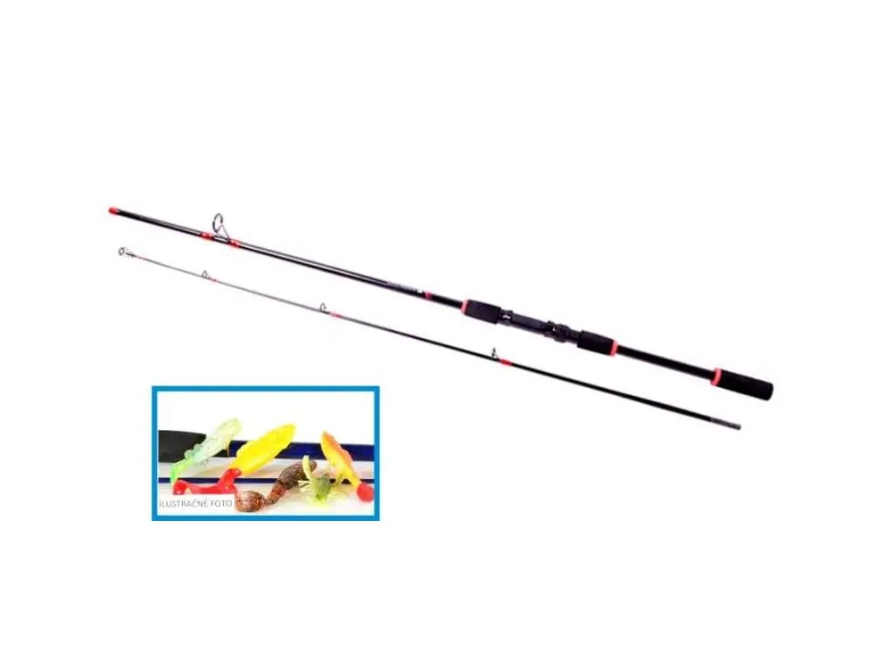 Sports Spinning set 1+5 (prut 1,8m a 5ks relax nástrah) Top Prodej